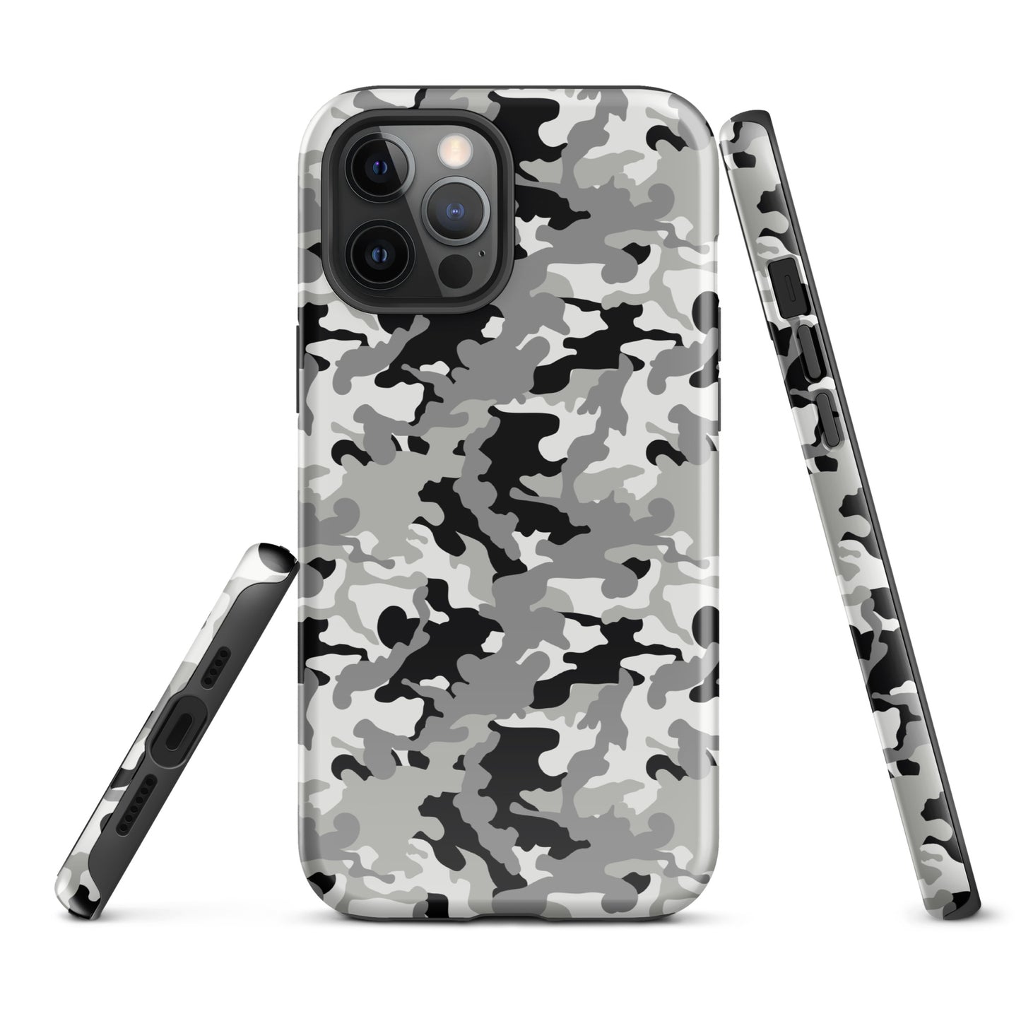 Tough Case for iPhone®- Camo Black