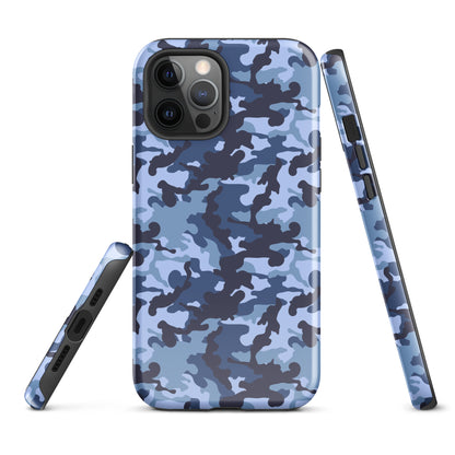 Tough Case for iPhone®- Camo Navy