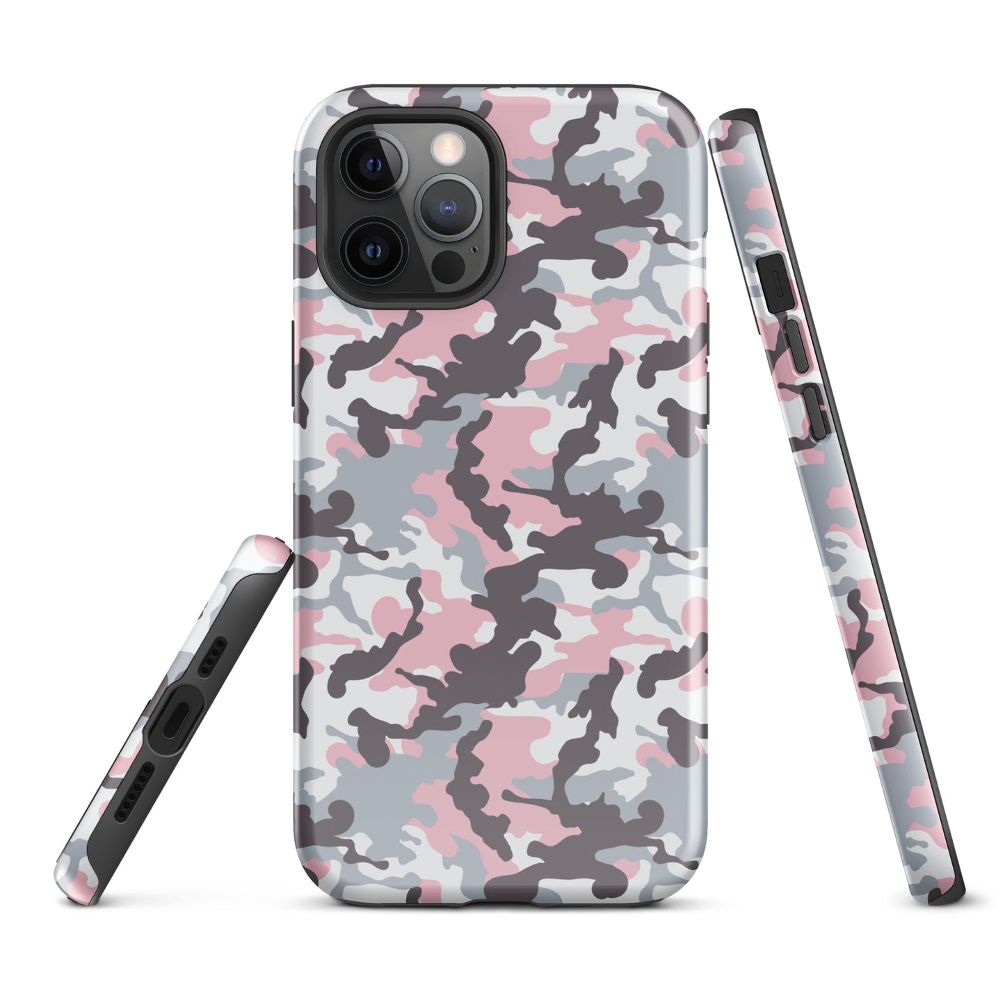 Tough Case for iPhone®- Camo Pink