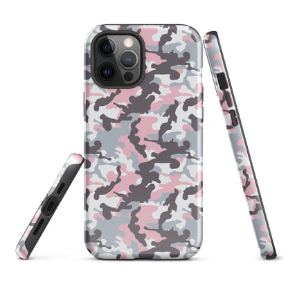 Tough Case for iPhone®- Camo Pink