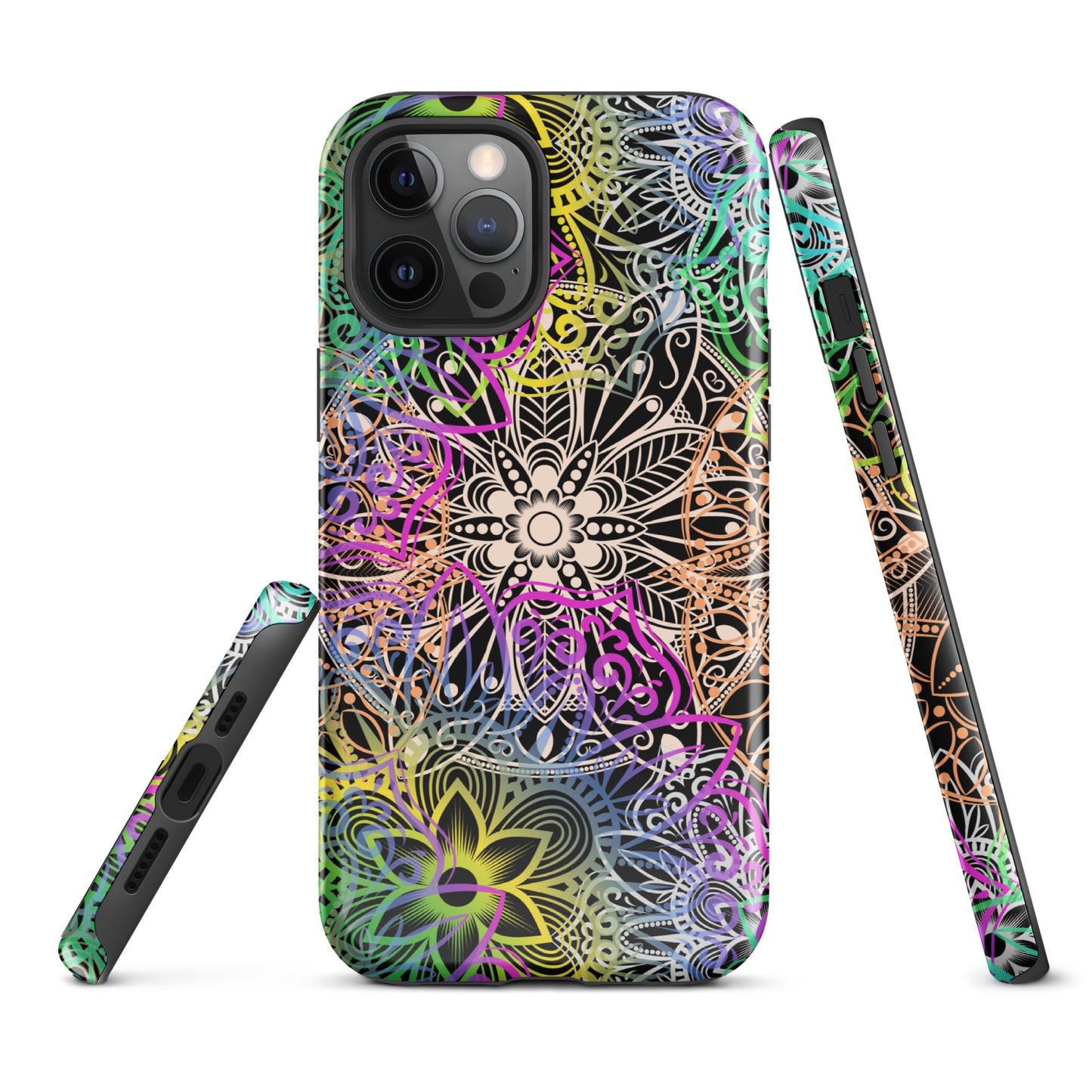 Tough Case for iPhone®- Multicolour Mandala