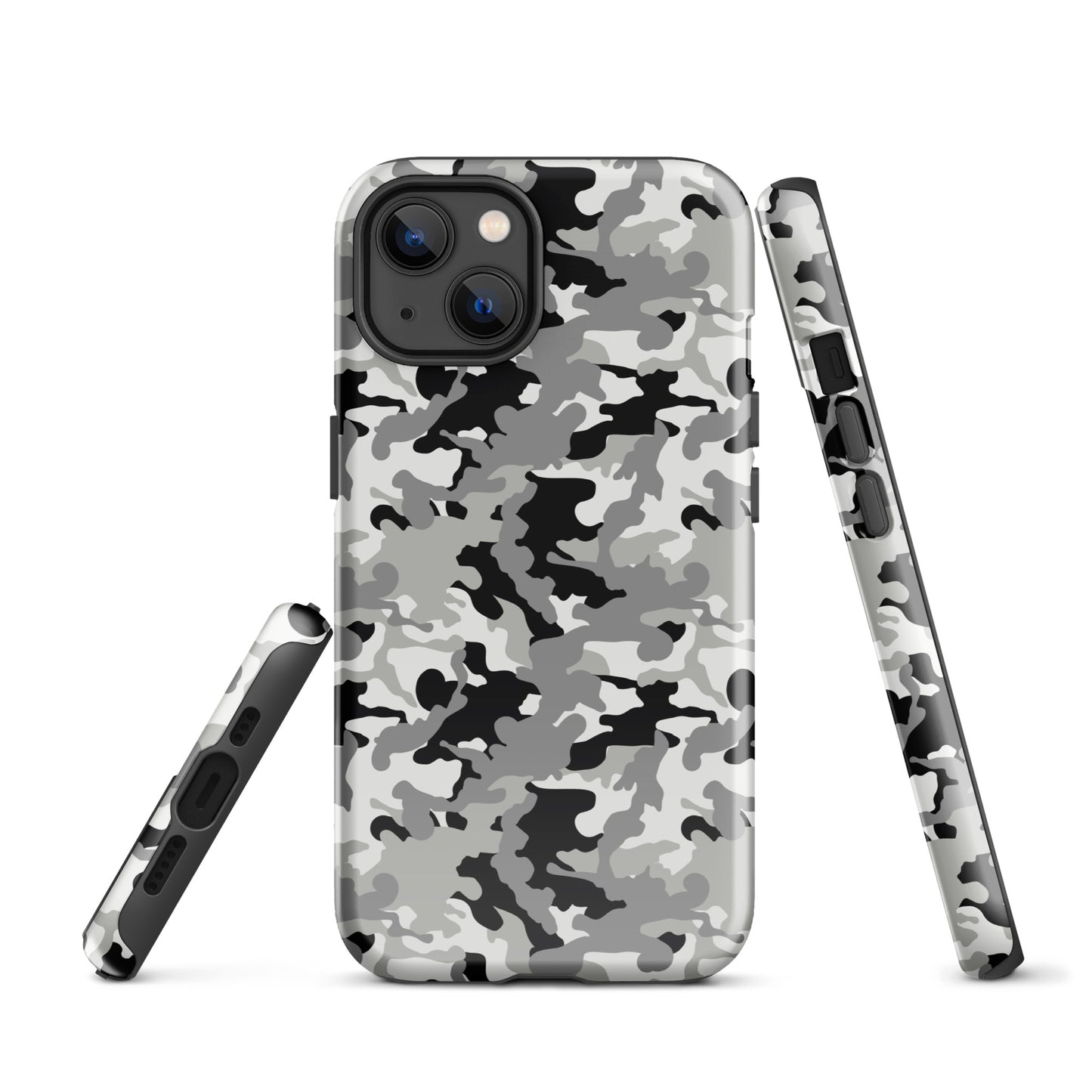 Tough Case for iPhone®- Camo Black
