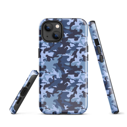Tough Case for iPhone®- Camo Navy
