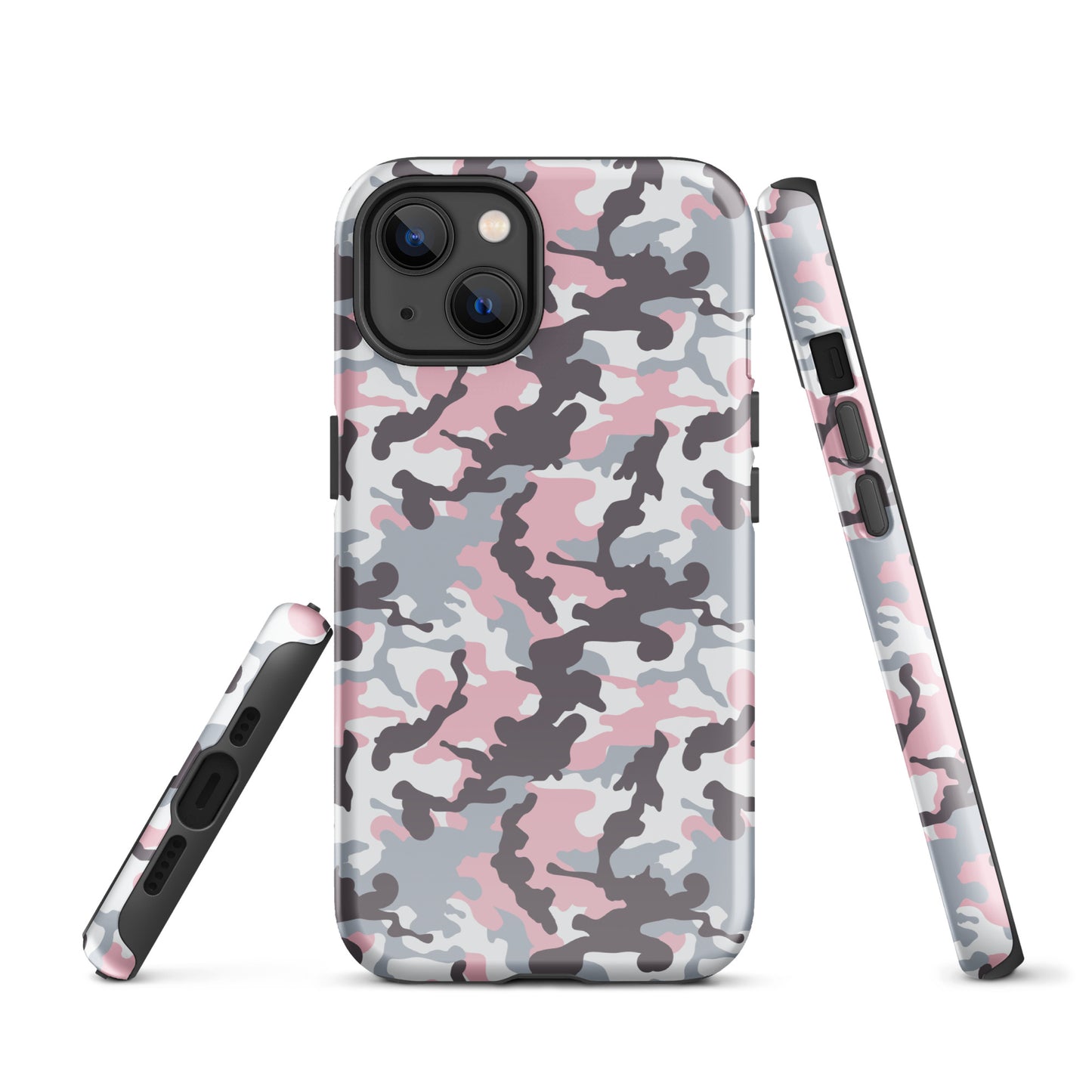 Tough Case for iPhone®- Camo Pink