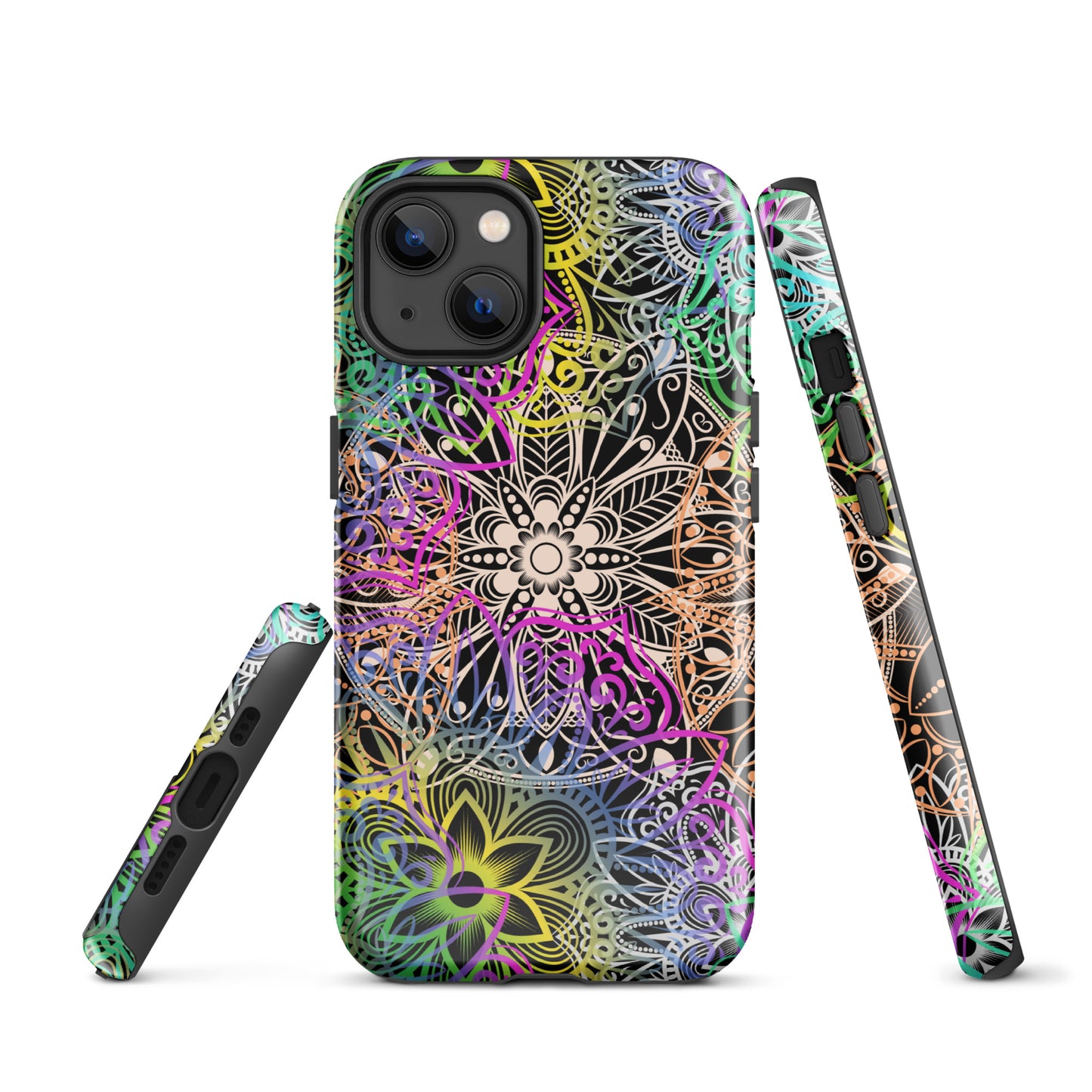 Tough Case for iPhone®- Multicolour Mandala