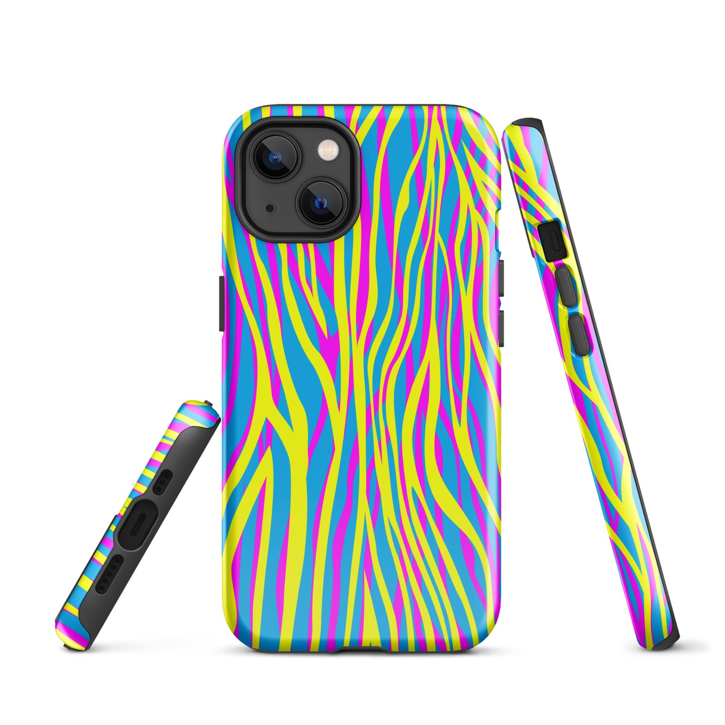 Tough Case for iPhone®- Funky Zebra Pattern IV
