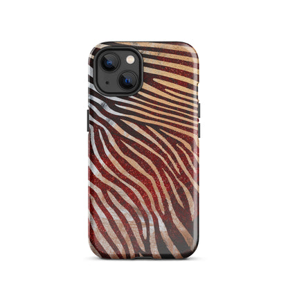 Tough Case for iPhone®- Safari Animal Print Design I