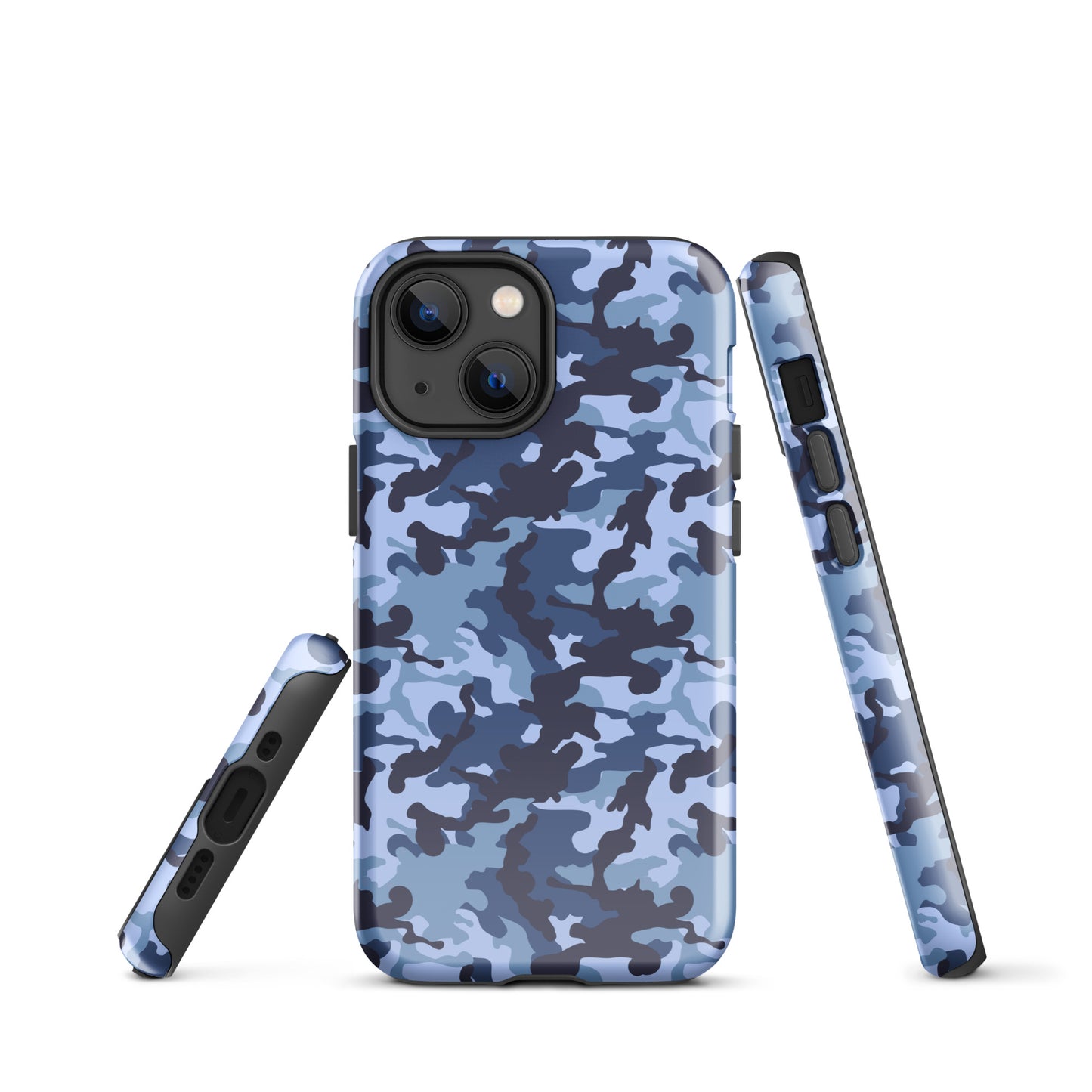 Tough Case for iPhone®- Camo Navy