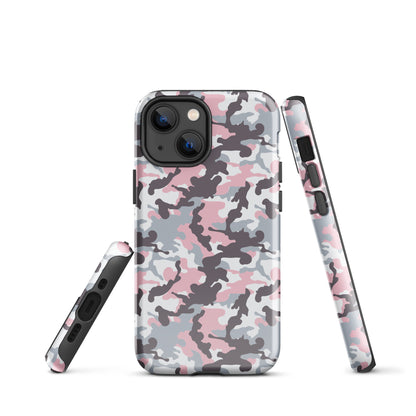 Tough Case for iPhone®- Camo Pink