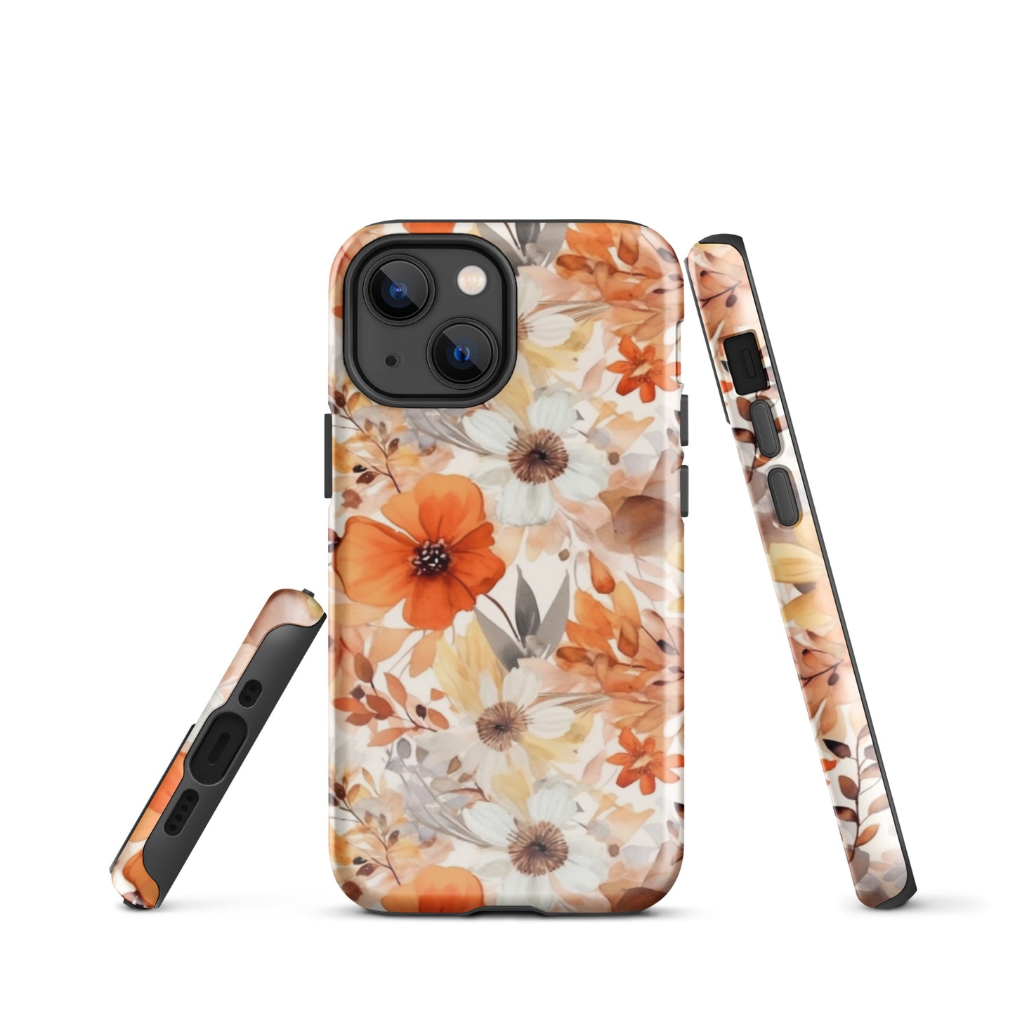 Tough Case for iPhone®- Floral Pattern I