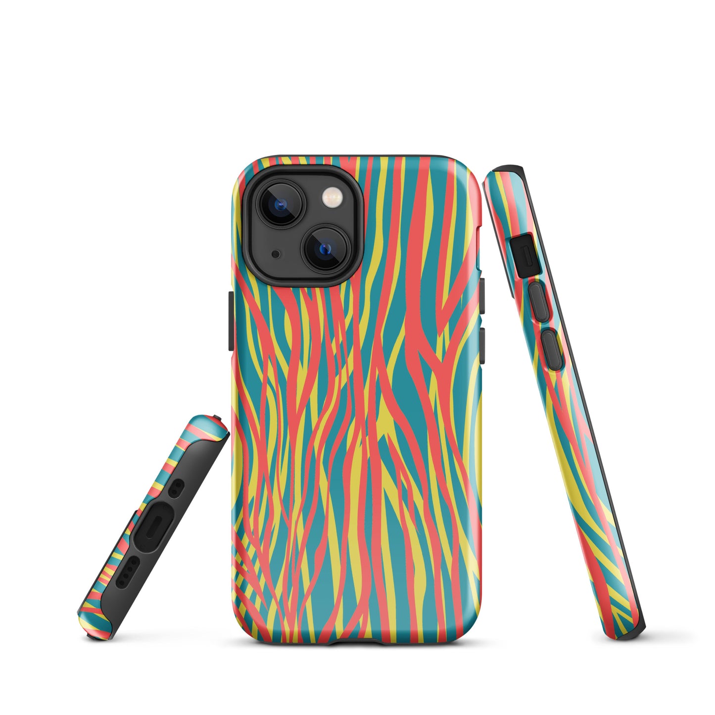 Tough Case for iPhone®- Funky Zebra Pattern III