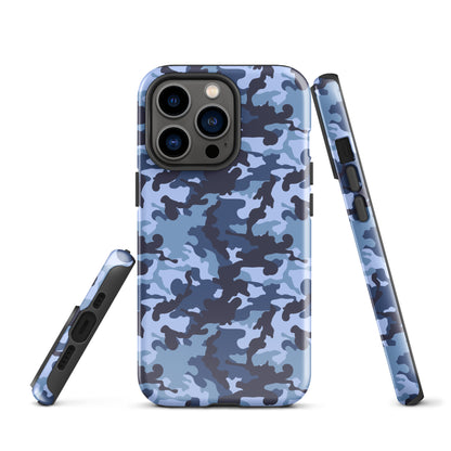 Tough Case for iPhone®- Camo Navy