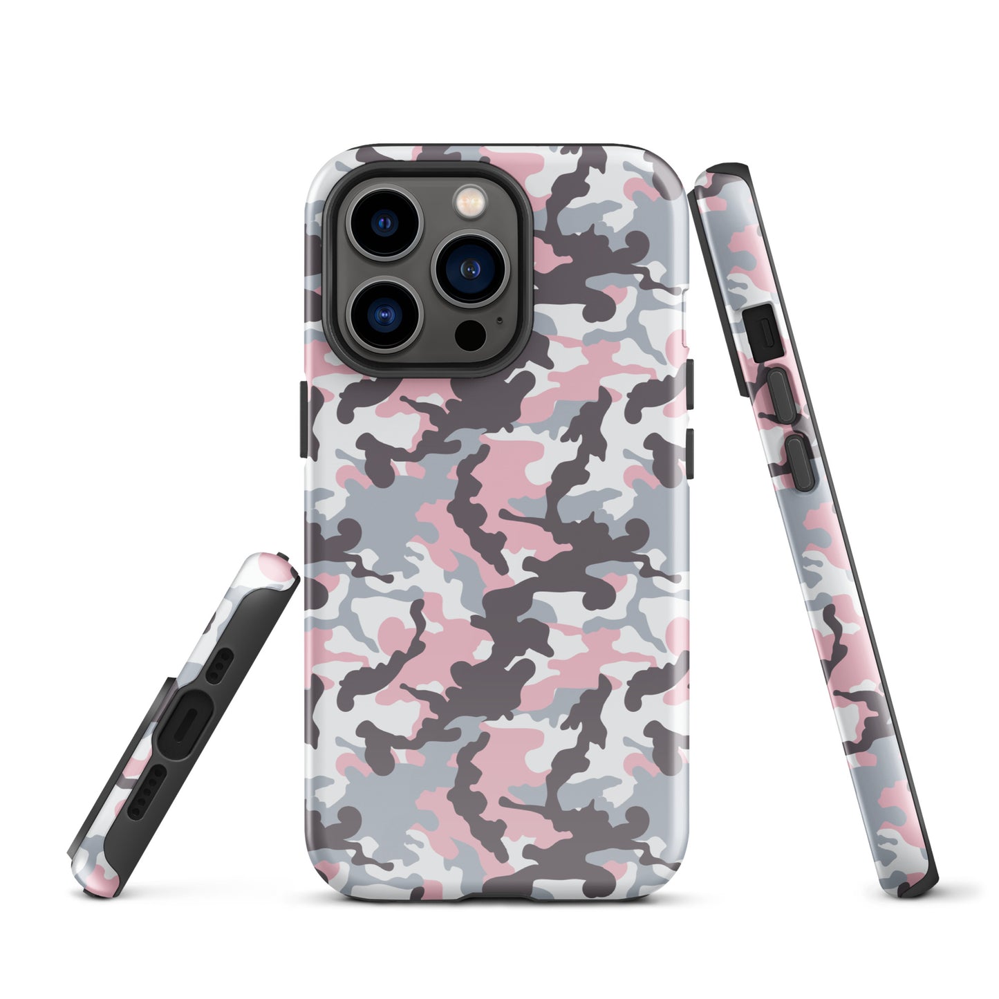 Tough Case for iPhone®- Camo Pink