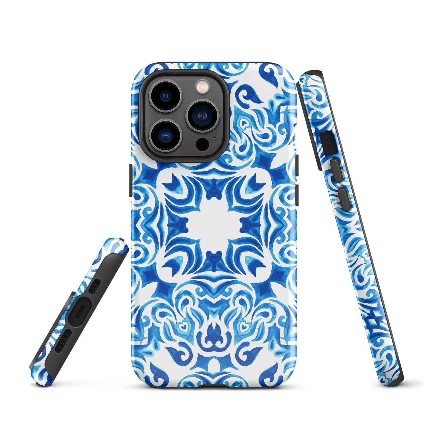 Tough Case for iPhone®- Majolica Pattern IV