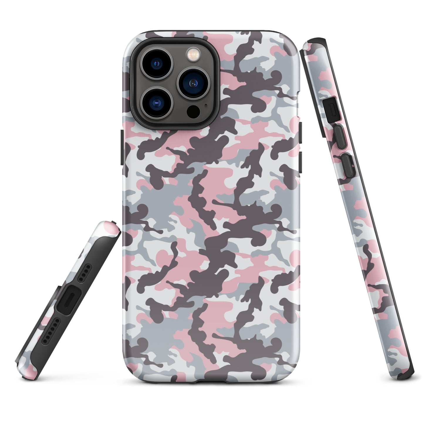 Tough Case for iPhone®- Camo Pink