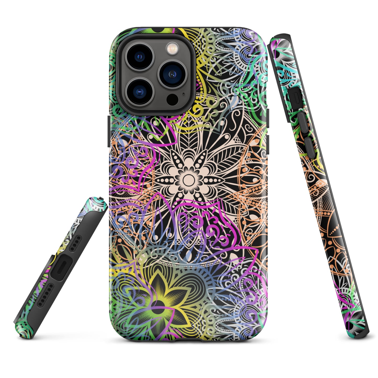 Tough Case for iPhone®- Multicolour Mandala