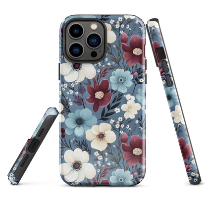 Tough Case for iPhone®- Floral Pattern II
