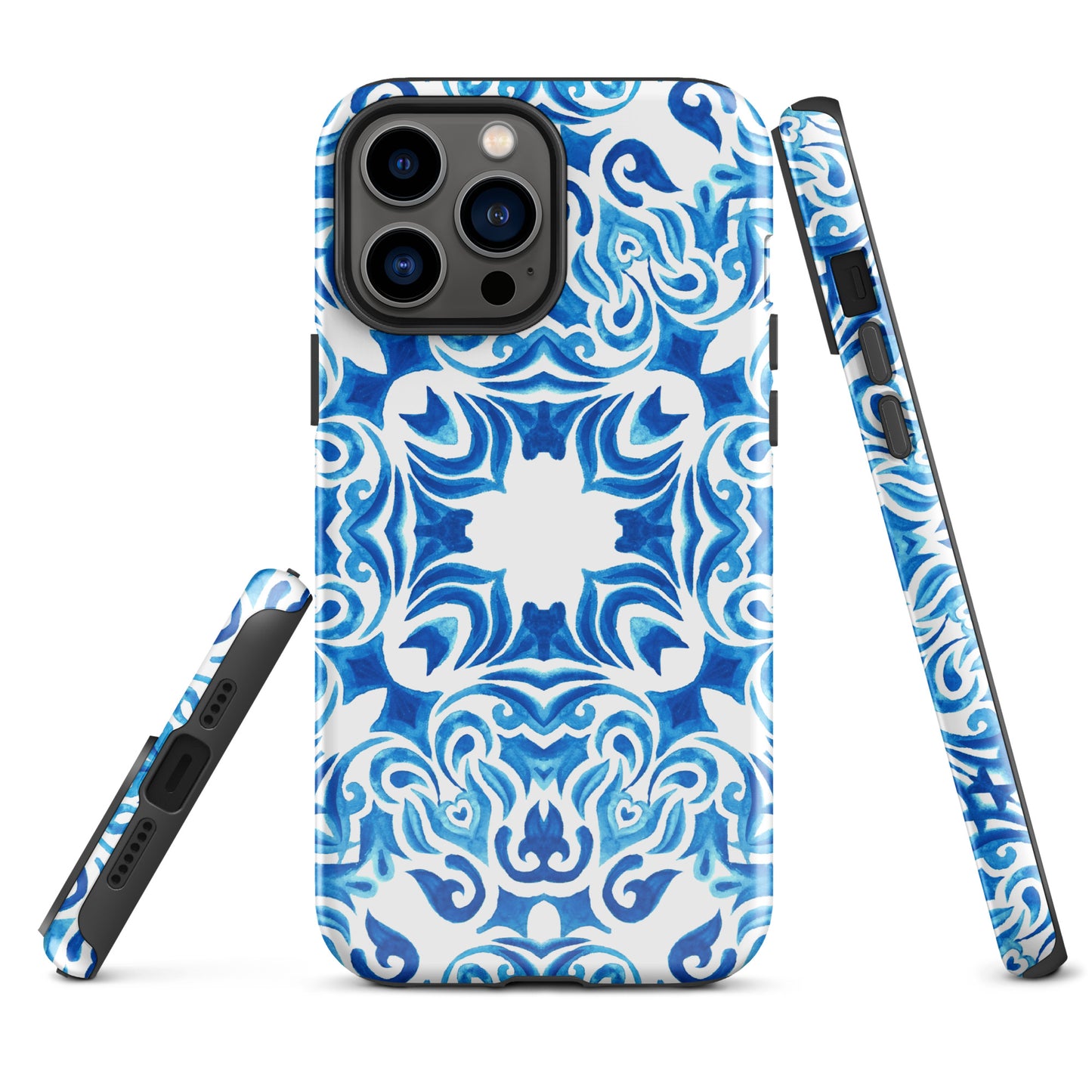 Tough Case for iPhone®- Majolica Pattern IV