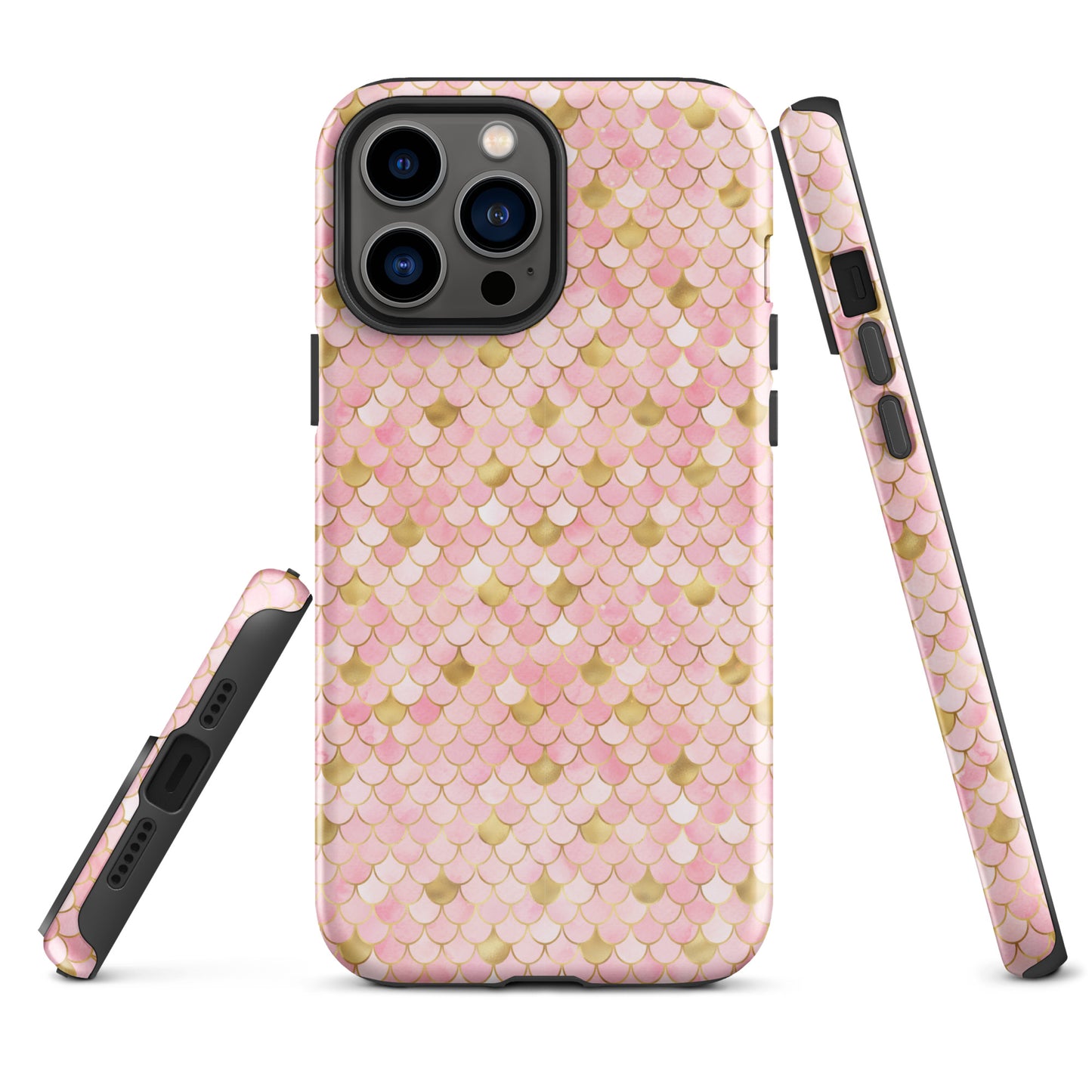 Tough Case for iPhone®- Mermaid Skin Pink