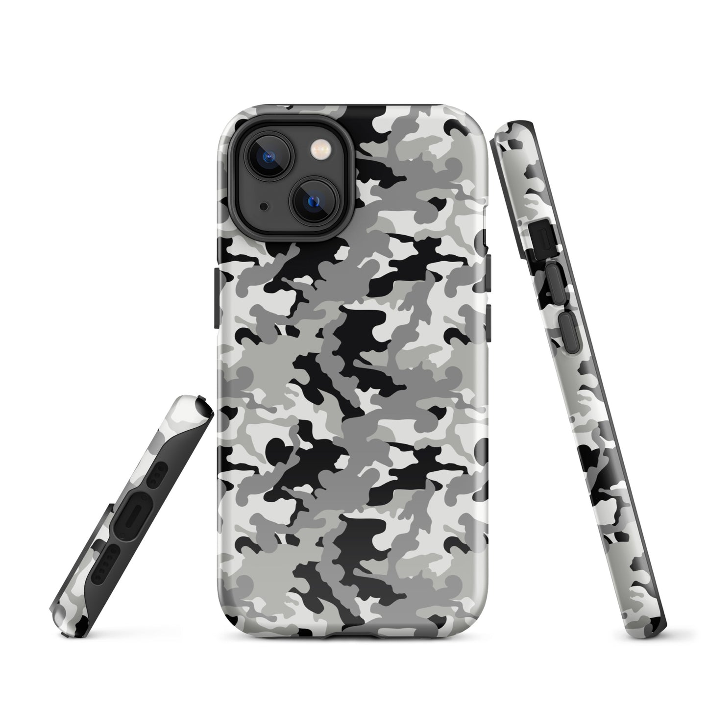 Tough Case for iPhone®- Camo Black