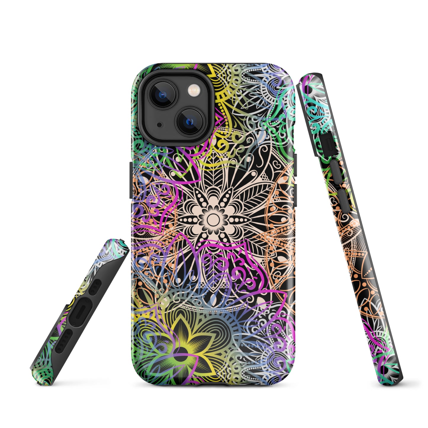 Tough Case for iPhone®- Multicolour Mandala