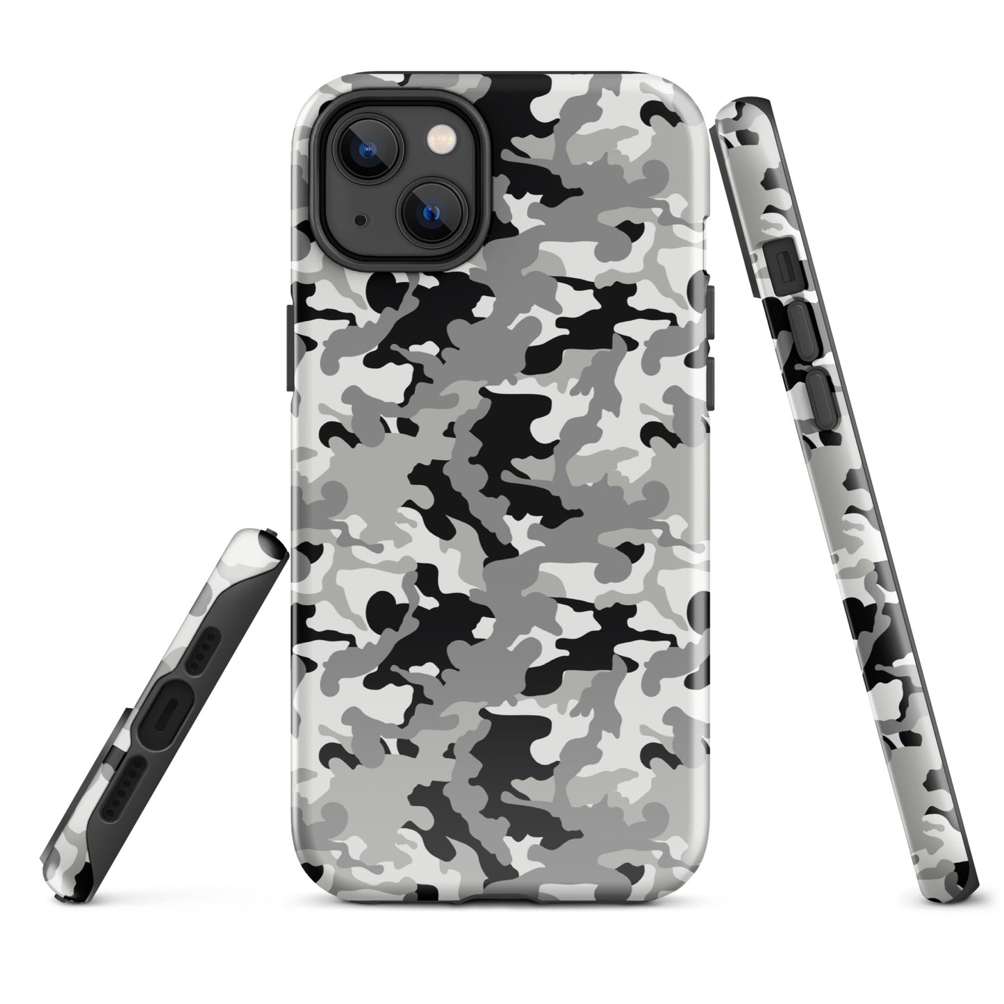 Tough Case for iPhone®- Camo Black