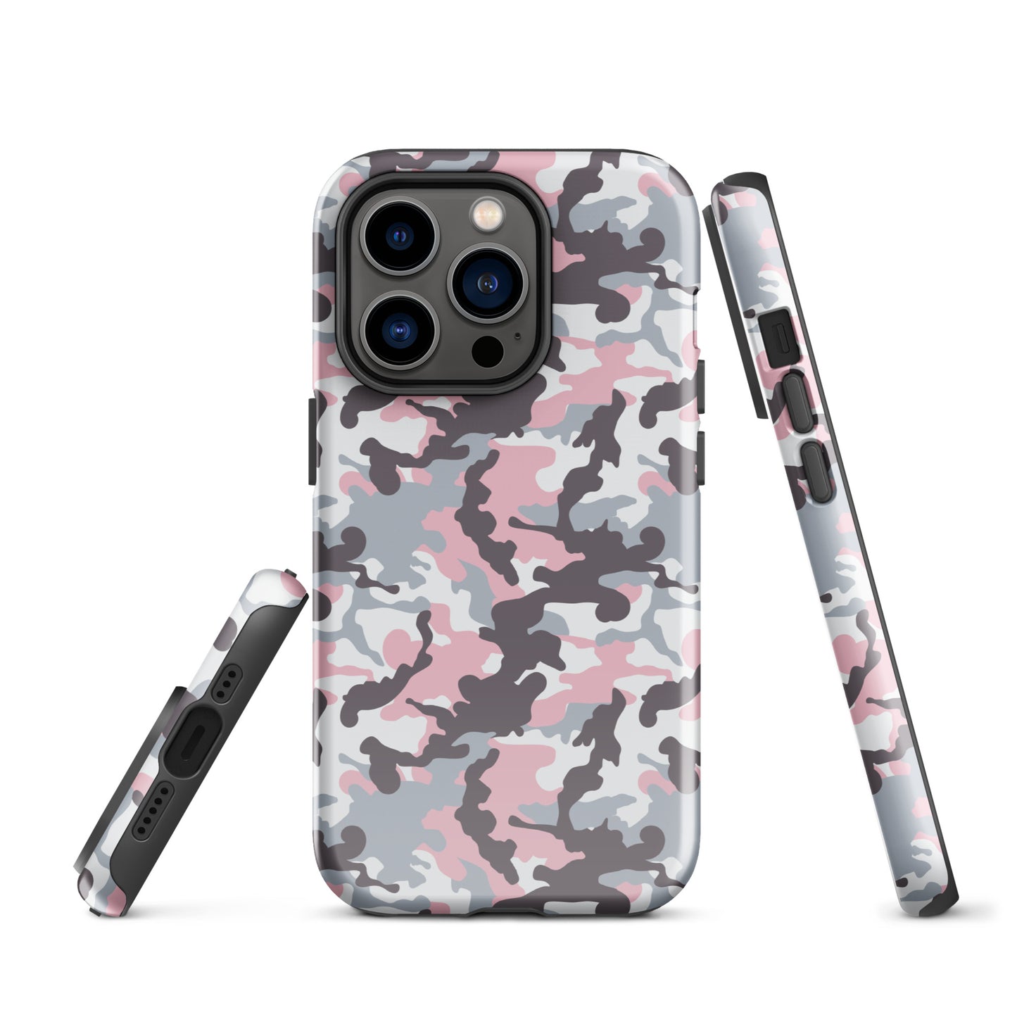 Tough Case for iPhone®- Camo Pink