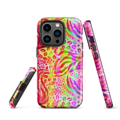 Tough Case for iPhone®- Animal Print Pattern I