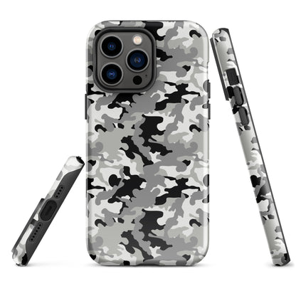 Tough Case for iPhone®- Camo Black