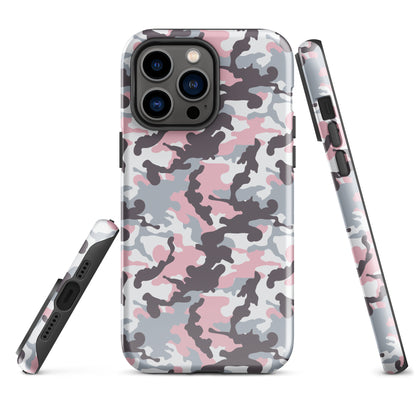 Tough Case for iPhone®- Camo Pink