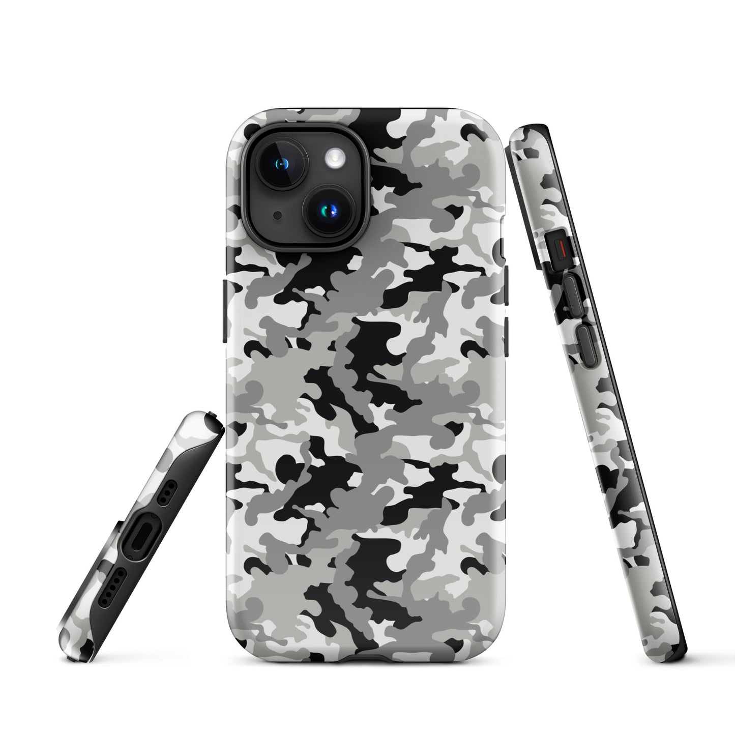 Tough Case for iPhone®- Camo Black