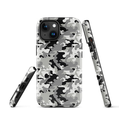 Tough Case for iPhone®- Camo Black