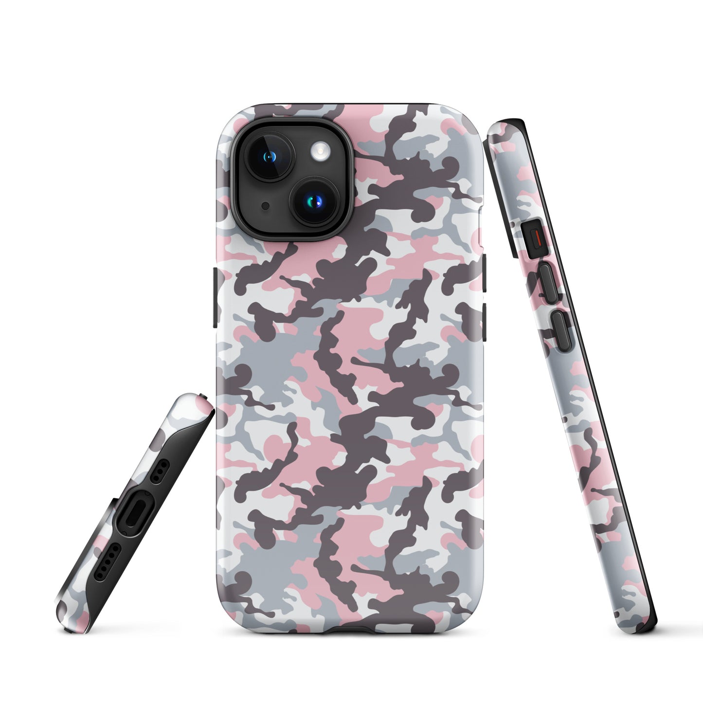 Tough Case for iPhone®- Camo Pink