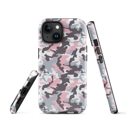 Tough Case for iPhone®- Camo Pink