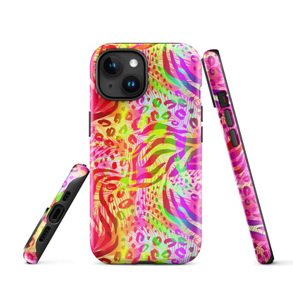 Tough Case for iPhone®- Animal Print Pattern I