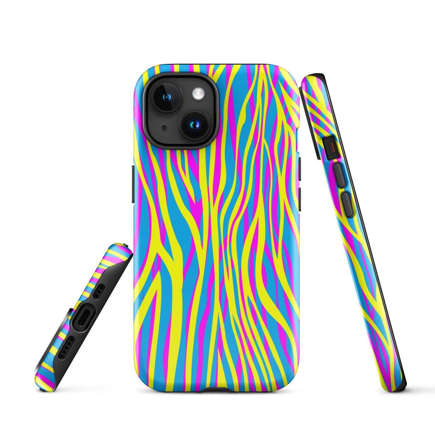 Tough Case for iPhone®- Funky Zebra Pattern IV