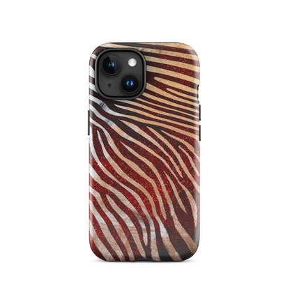 Tough Case for iPhone®- Safari Animal Print Design I