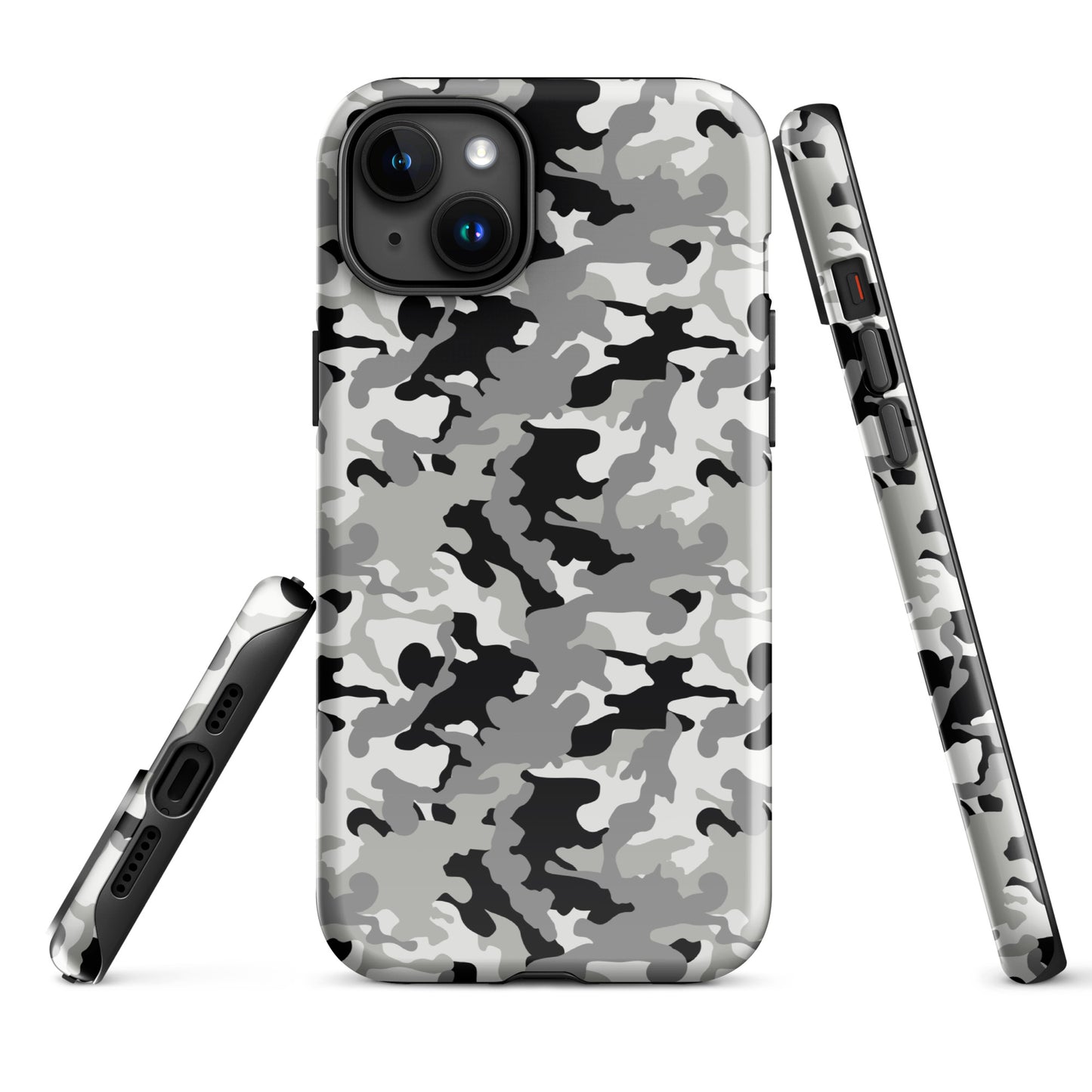 Tough Case for iPhone®- Camo Black