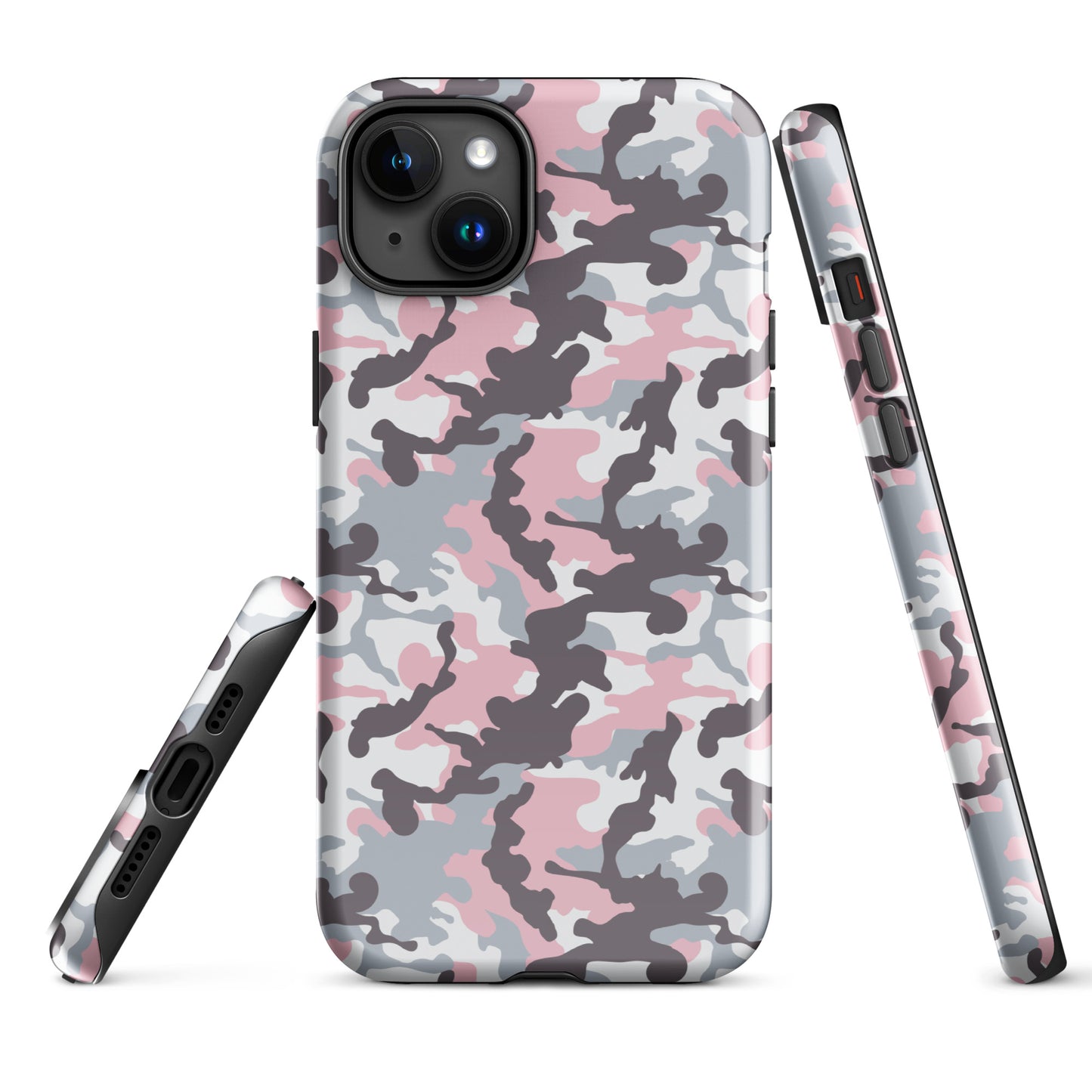 Tough Case for iPhone®- Camo Pink
