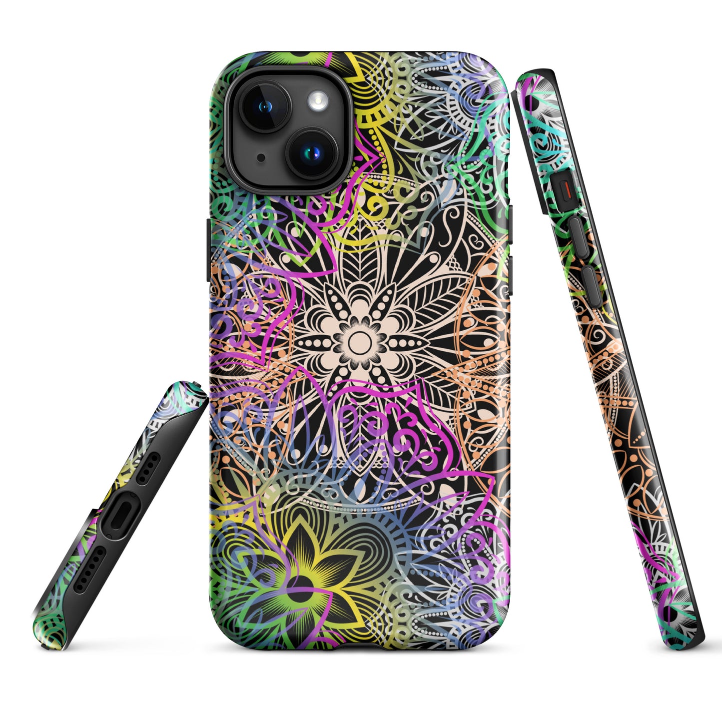 Tough Case for iPhone®- Multicolour Mandala