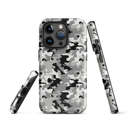 Tough Case for iPhone®- Camo Black