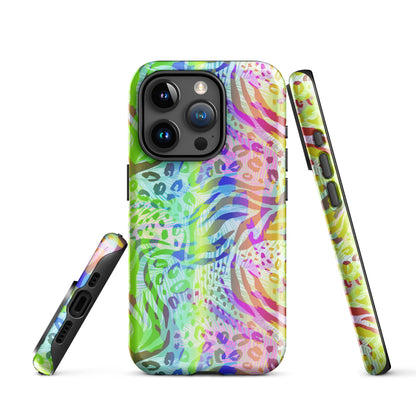 Tough Case for iPhone®- Animal Print Pattern II