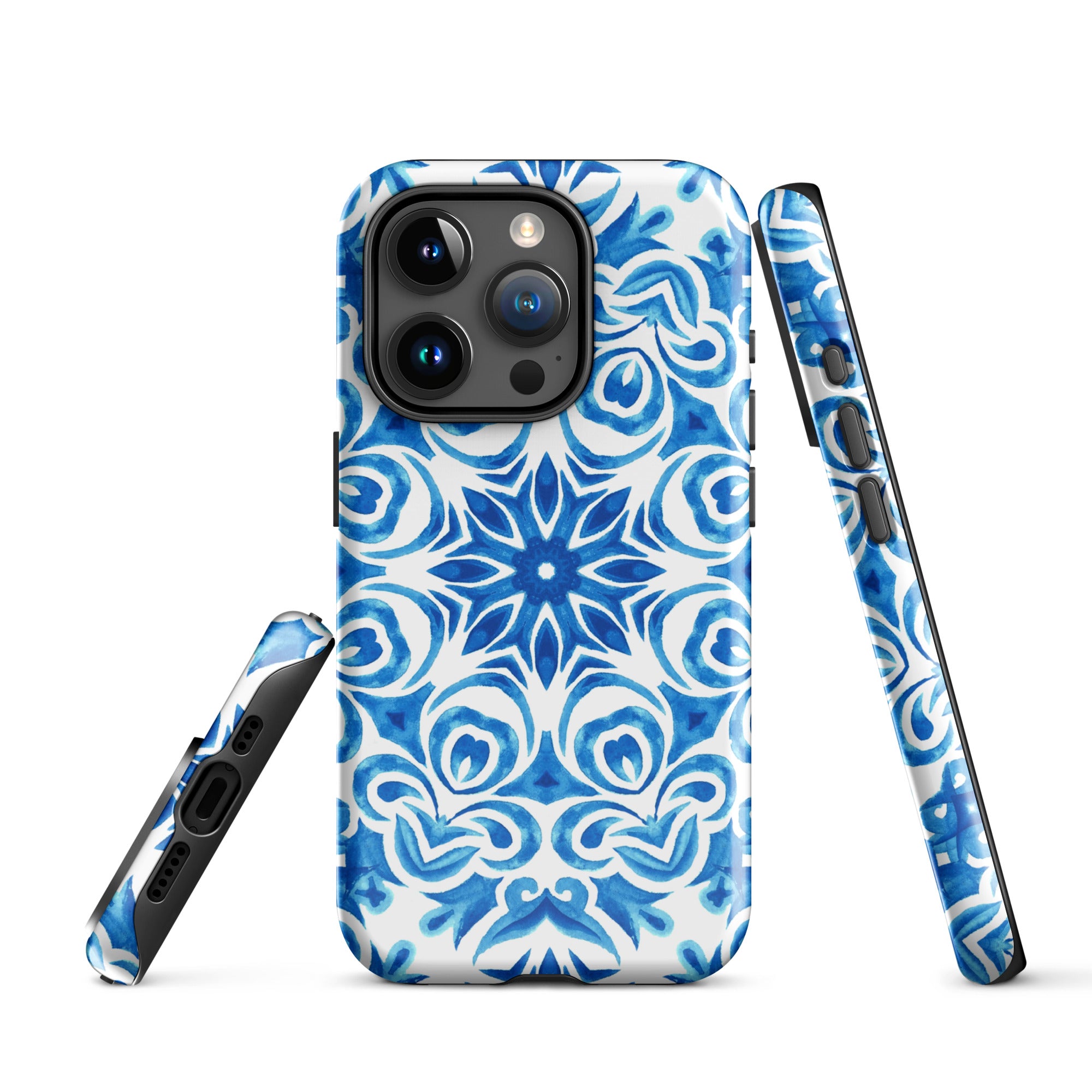 Tough Case for iPhone®- Majolica Pattern 02