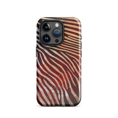 Tough Case for iPhone®- Safari Animal Print Design I