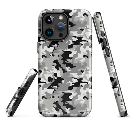 Tough Case for iPhone®- Camo Black