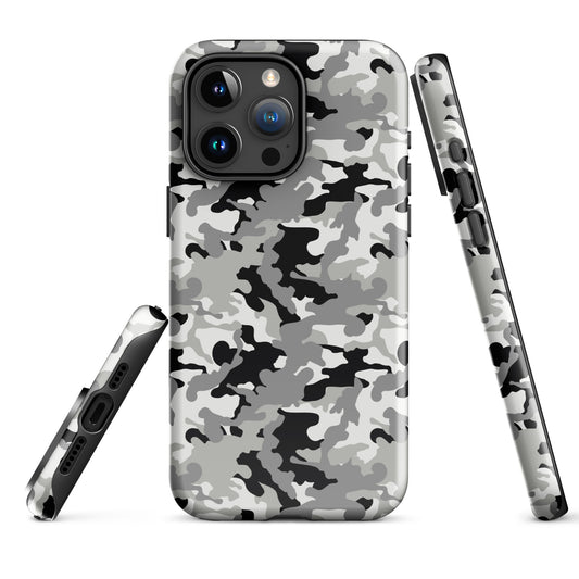 Tough Case for iPhone®- Camo Black