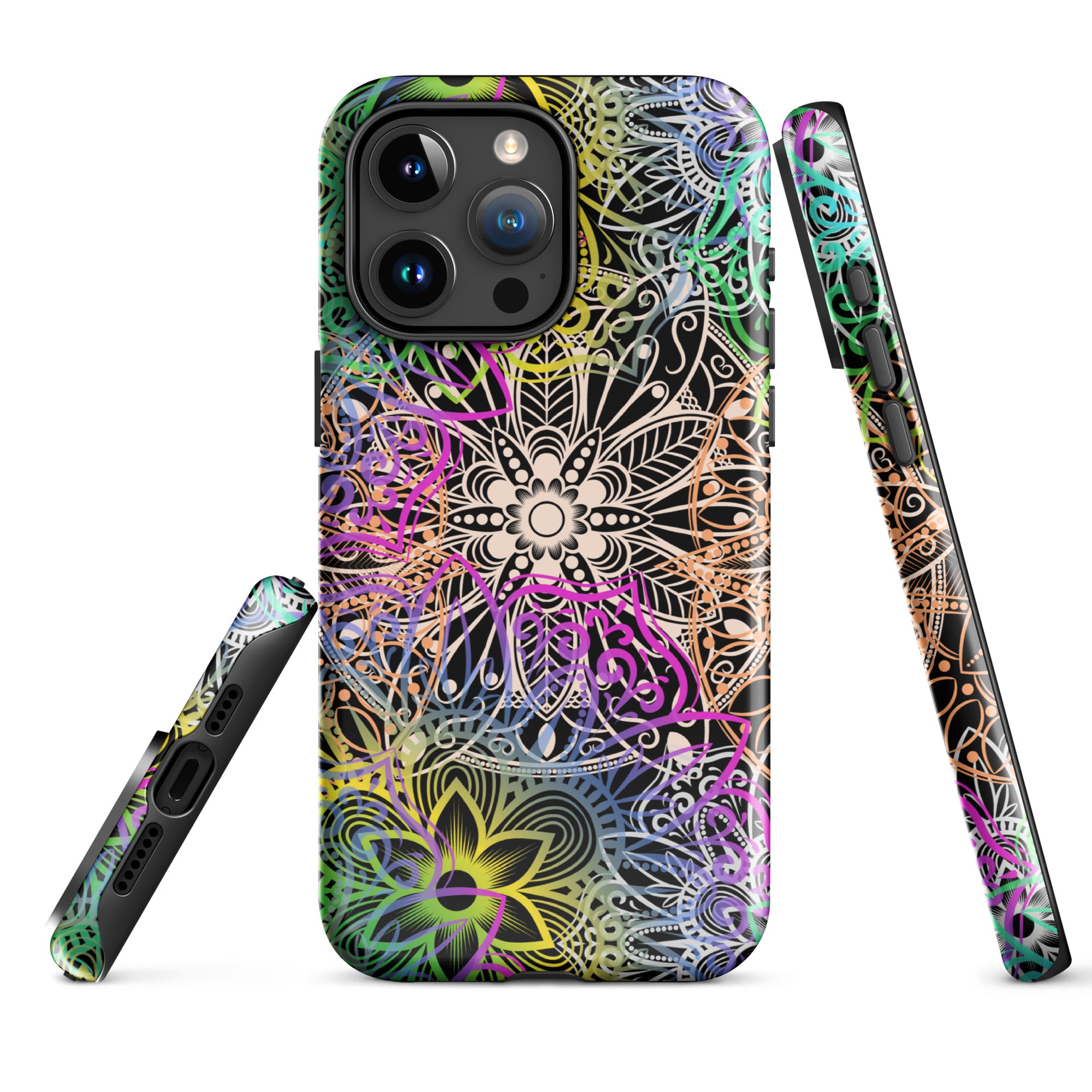 Tough Case for iPhone®- Multicolour Mandala