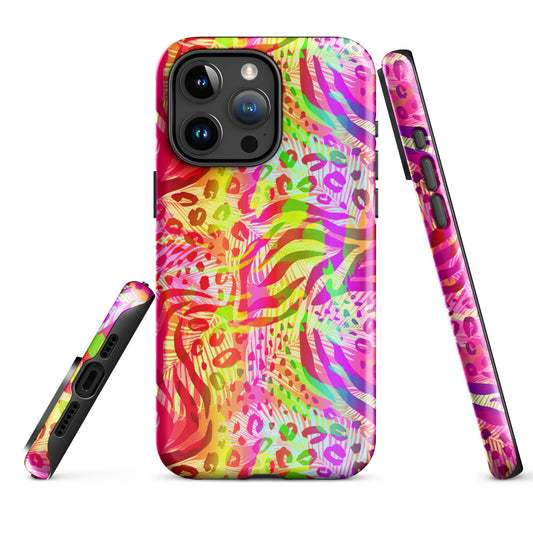 Tough Case for iPhone - Animal Print