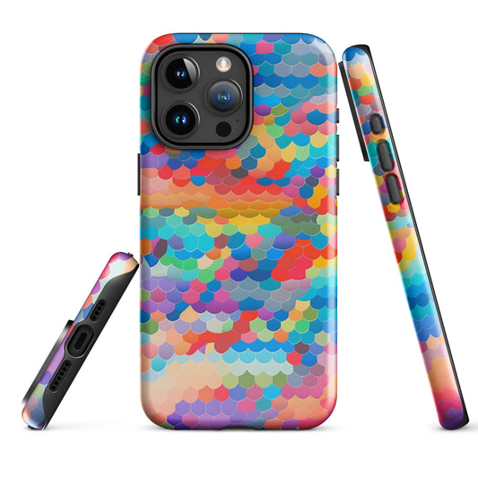 Tough Case for iPhone - Rainbow Cloud