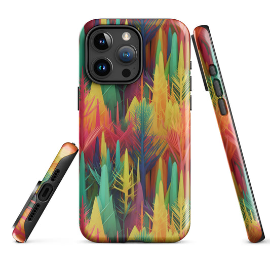 Tough Case for iPhone - Rainbow Forest